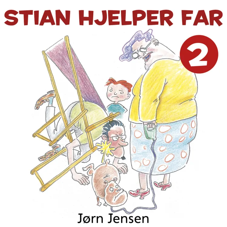 Omslag Stian hjelper far av Jørn Jensen (Lydbok)