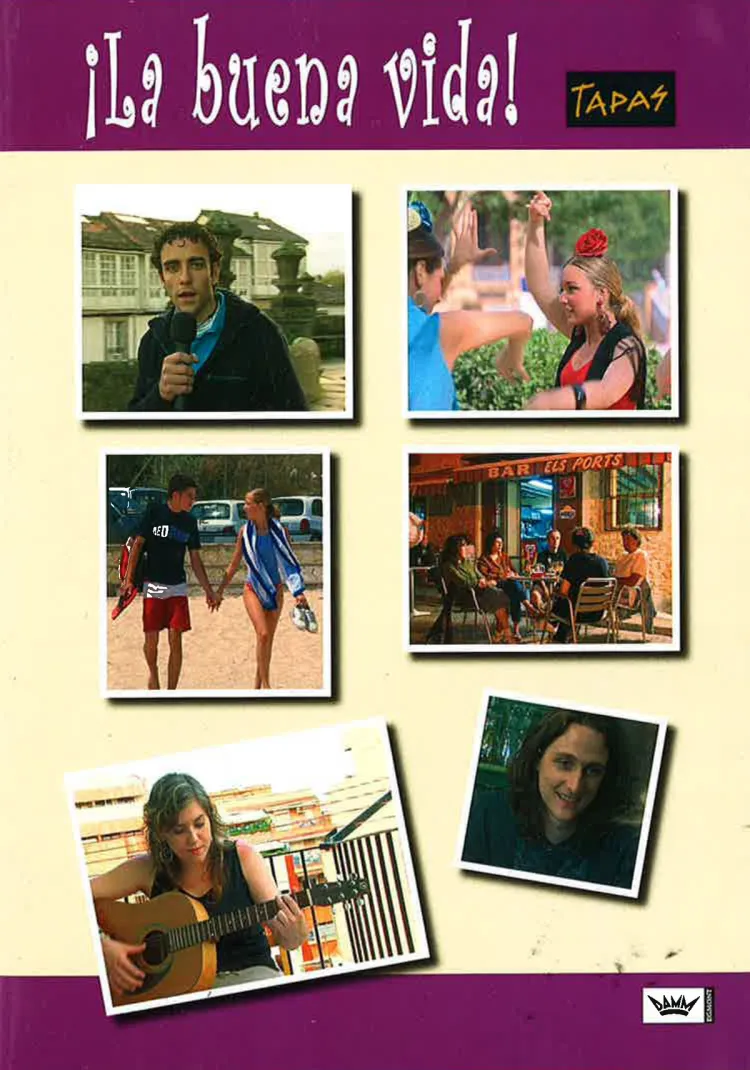 Omslag Tapas DVD - La Buena Vida av Anna Nordqvist (Ukjent)