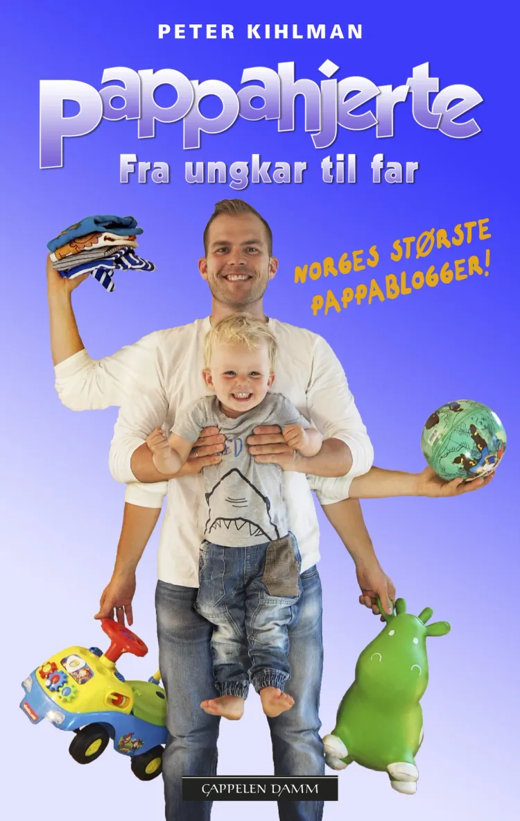 Omslag Pappahjerte av Peter Kihlman (Ebok)