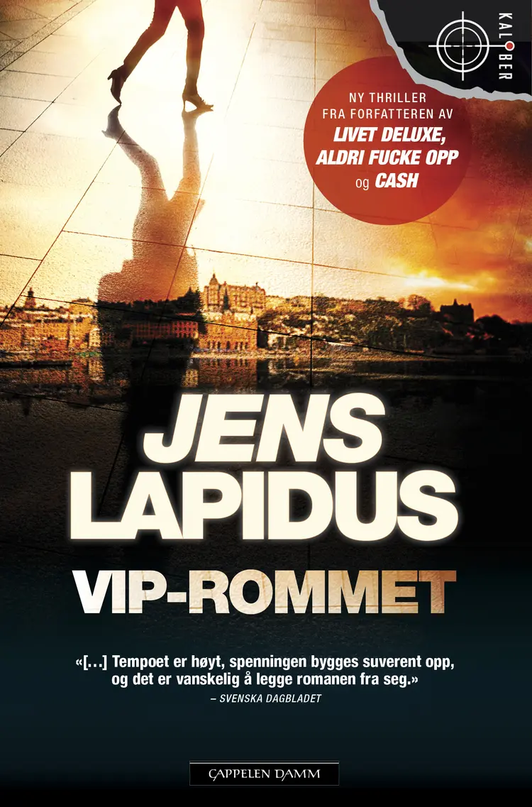 Omslag VIP-rommet av Jens Lapidus (Heftet)