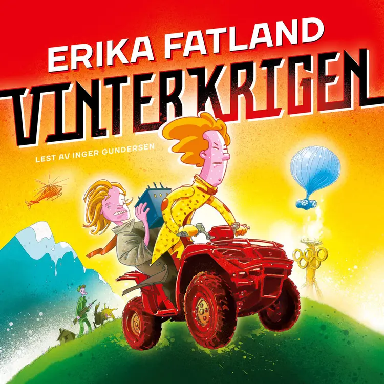Omslag Vinterkrigen av Erika Fatland (Lydbok)