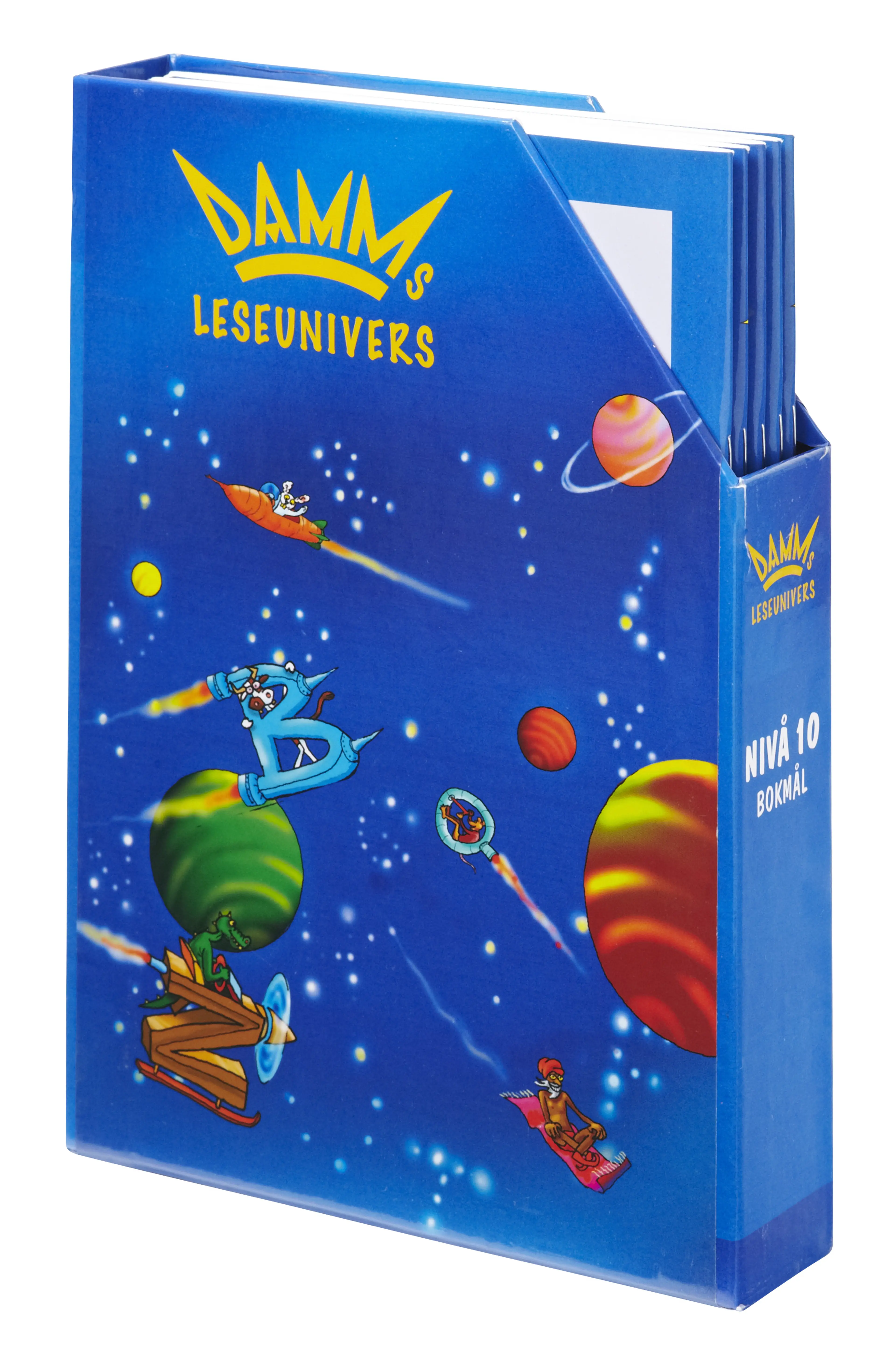 Omslag Damms leseunivers 1 Nivå 10 av Birgit Eriksson (Eske)