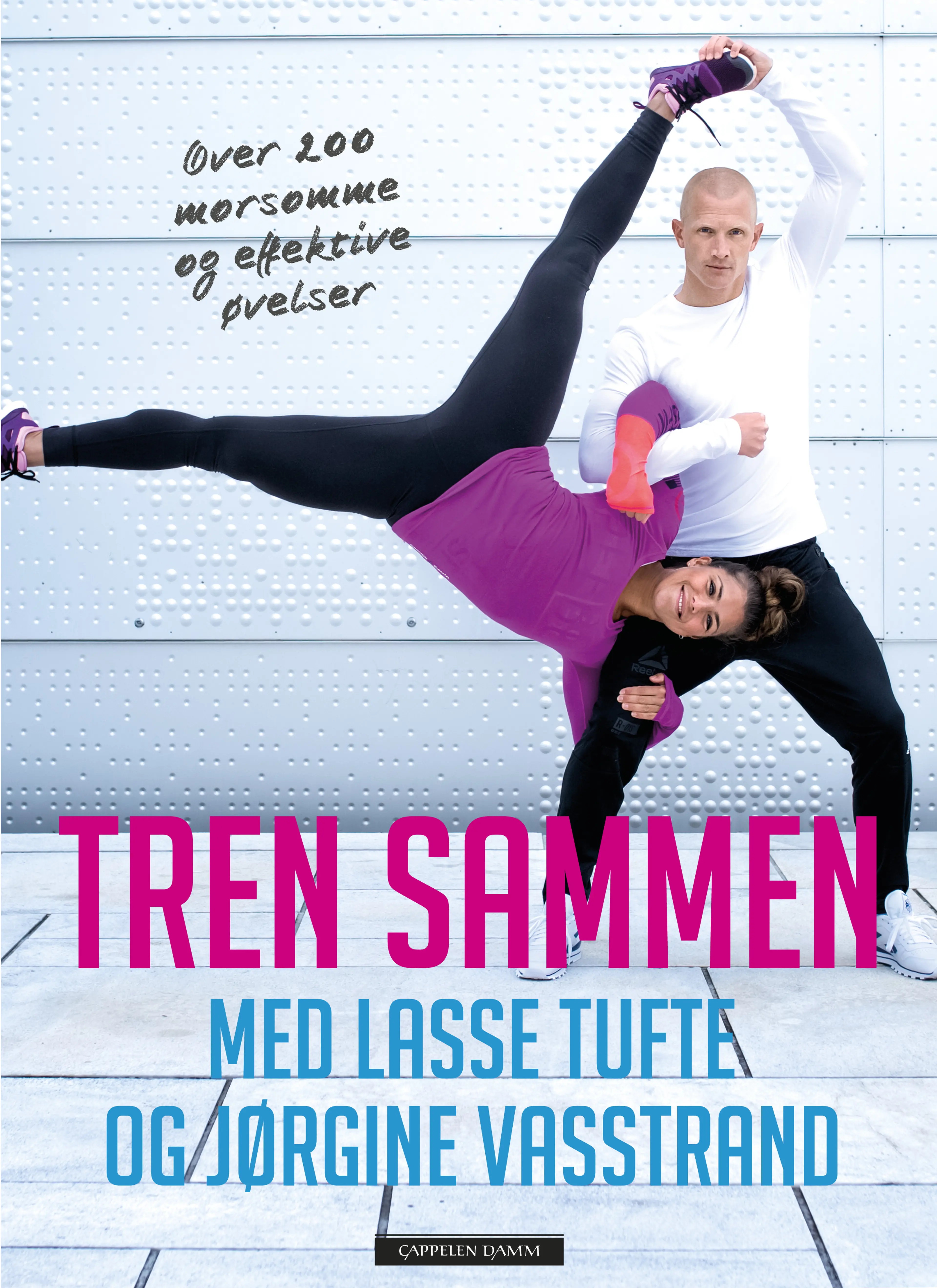 Omslag Tren sammen - med Lasse Tufte og Jørgine Vasstrand av Lasse Tufte og Jørgine Vasstrand (Innbundet)