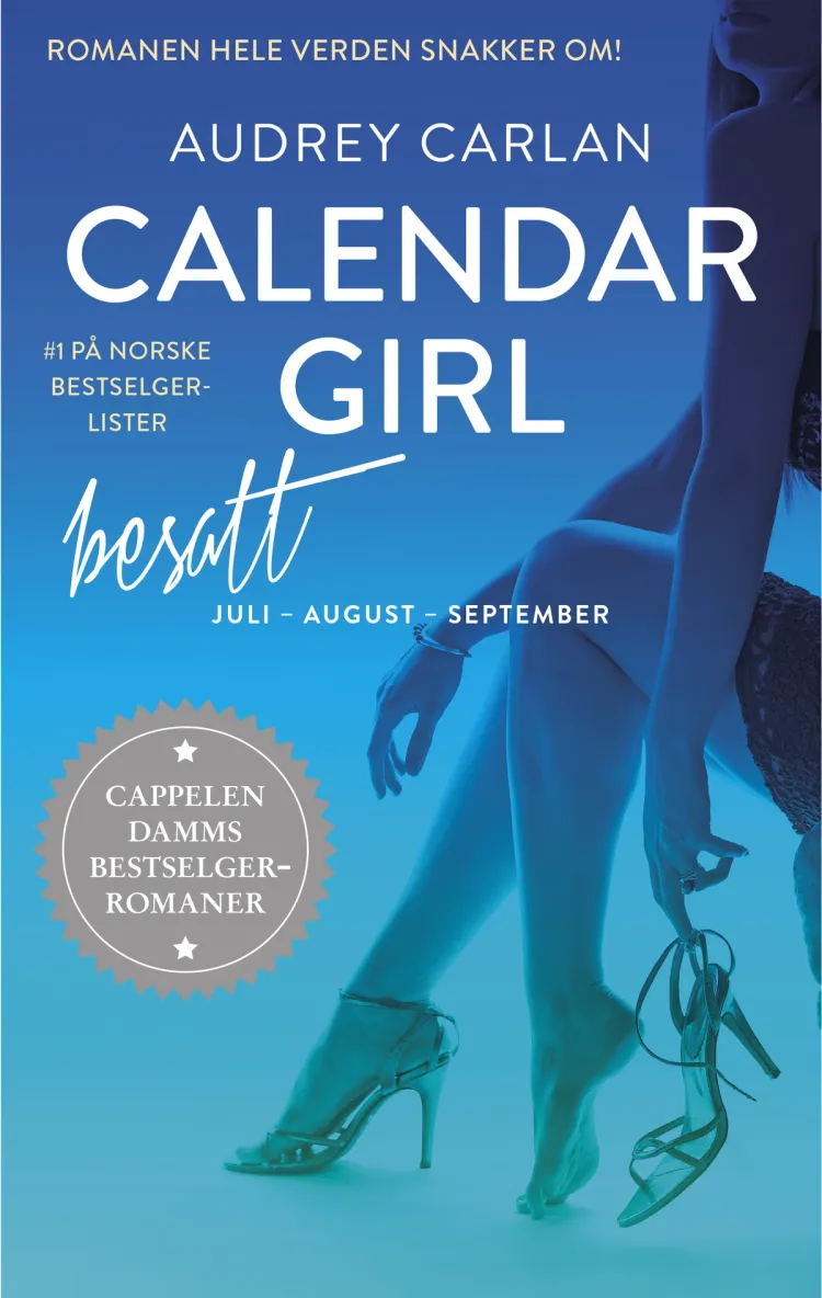 Omslag Calendar Girl Besatt av Audrey Carlan (Heftet)