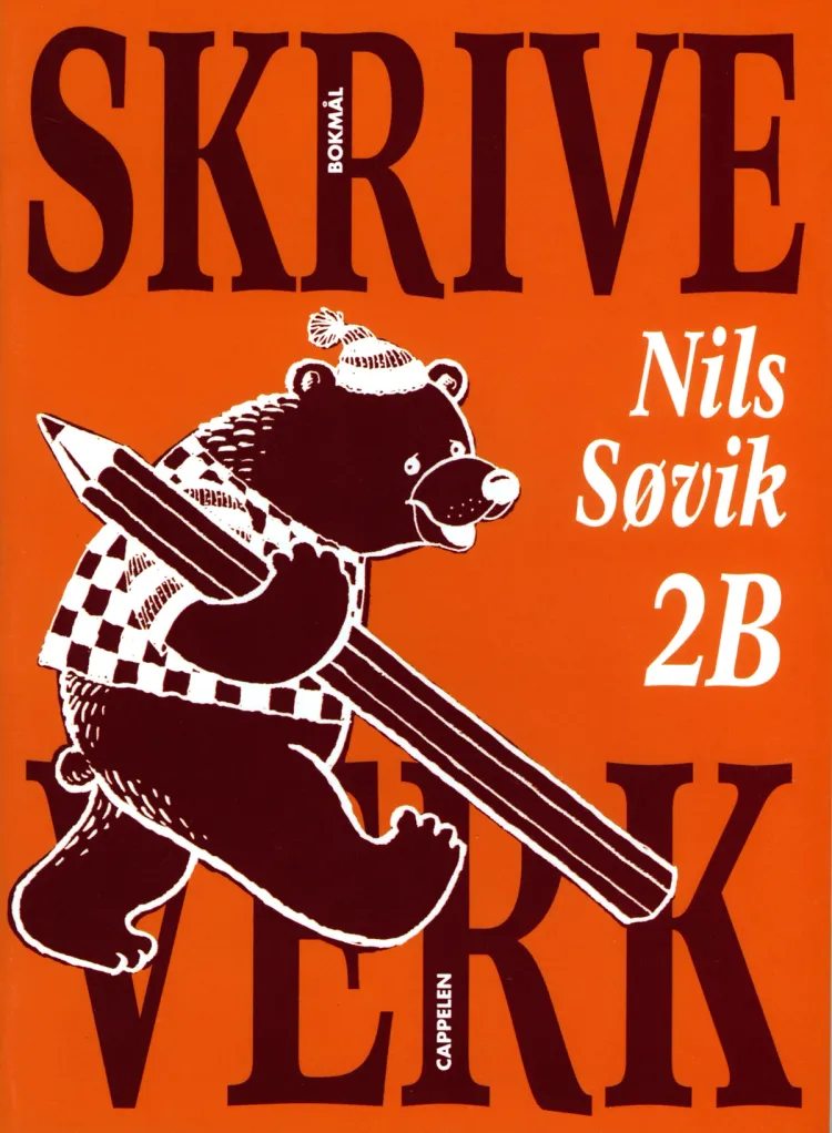 Omslag Skriveverk 2B Stavskrift av Nils Søvik (Heftet)