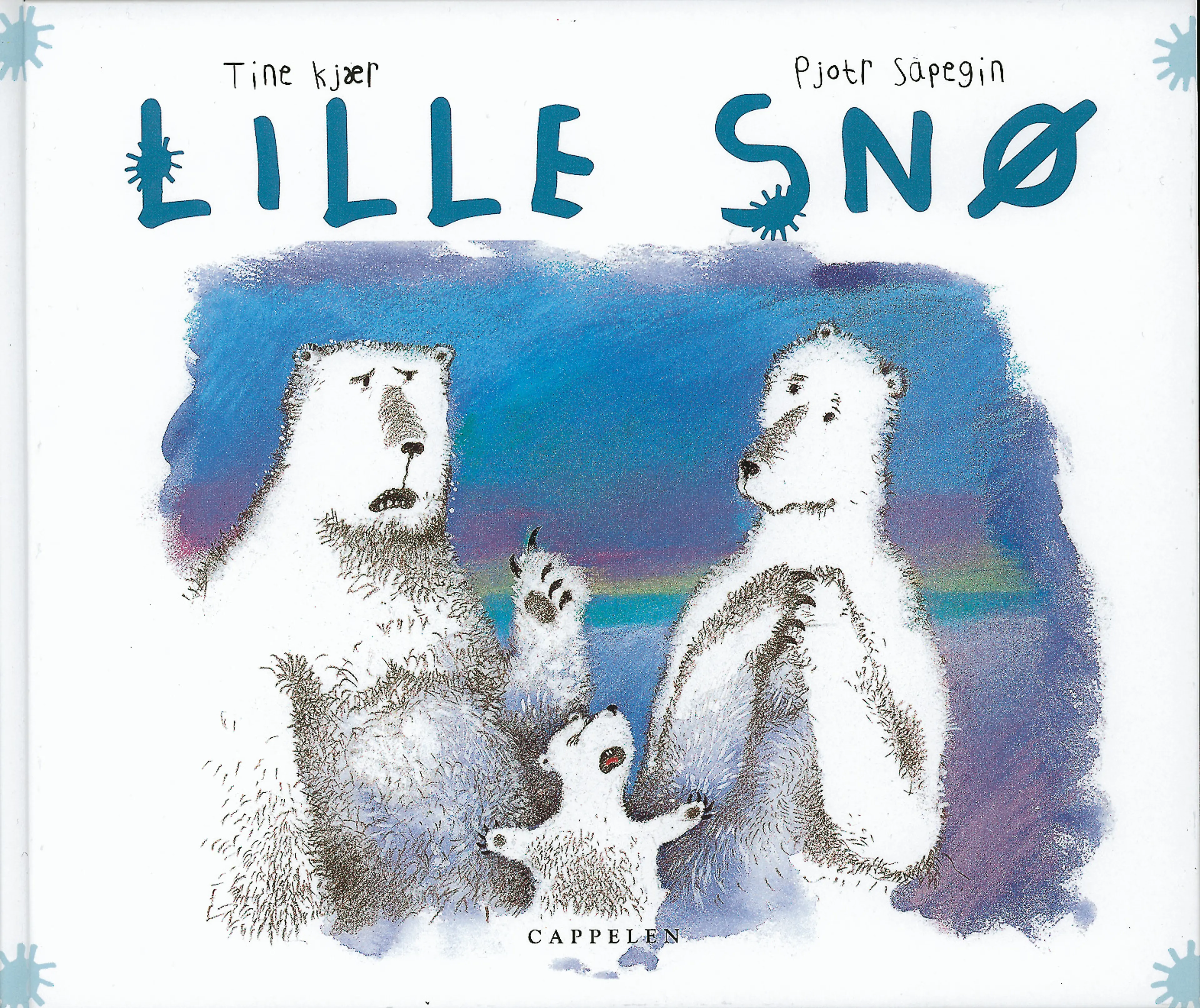 Omslag Lille snø av Kjær Tine (Innbundet)