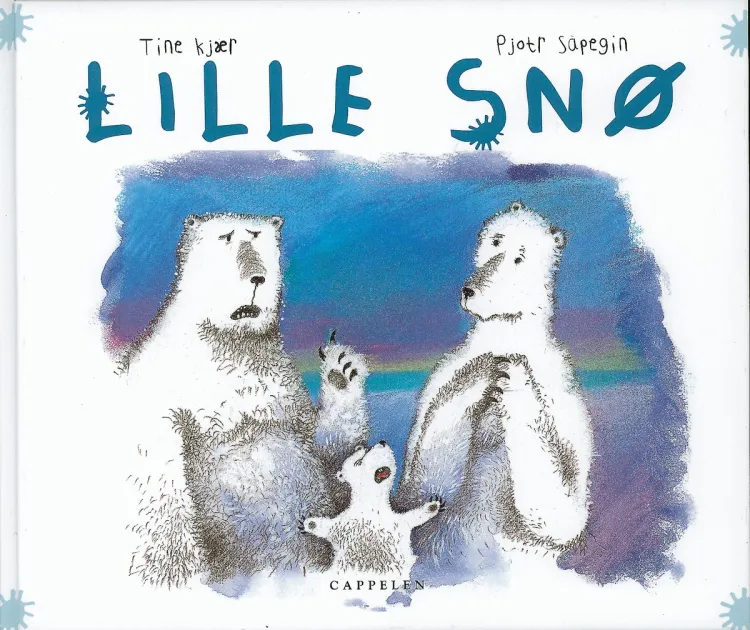 Omslag Lille snø av Kjær Tine (Innbundet)