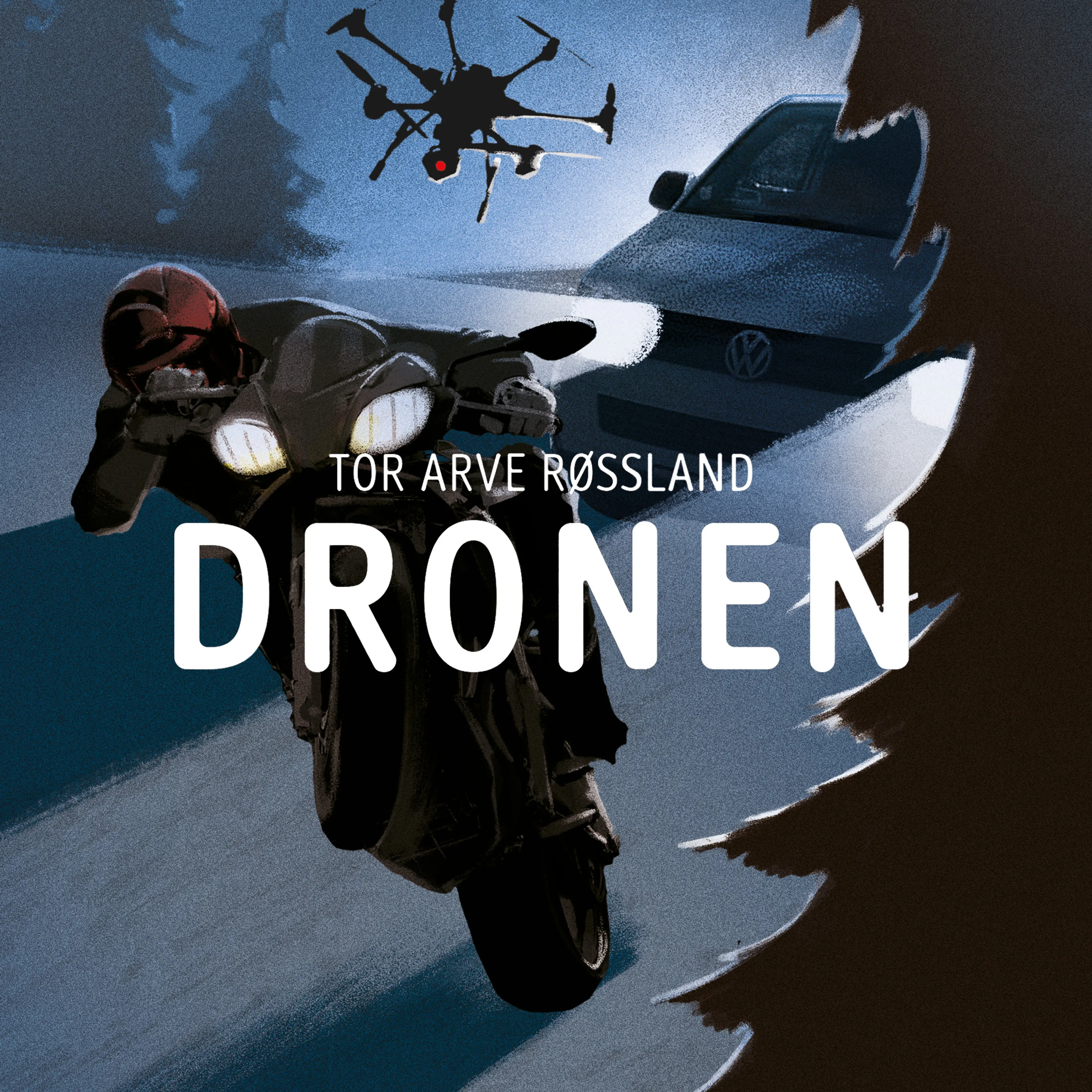 Omslag Dronen av Tor Arve Røssland (Lydbok)