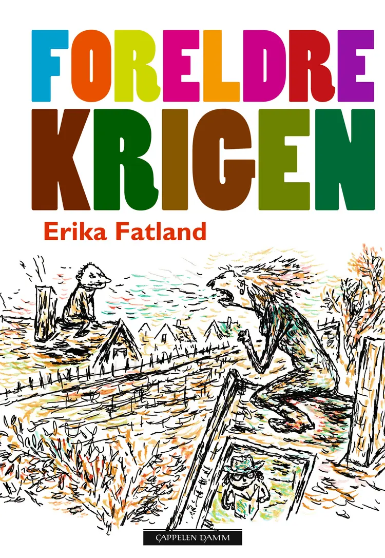 Omslag Foreldrekrigen av Erika Fatland (Innbundet)