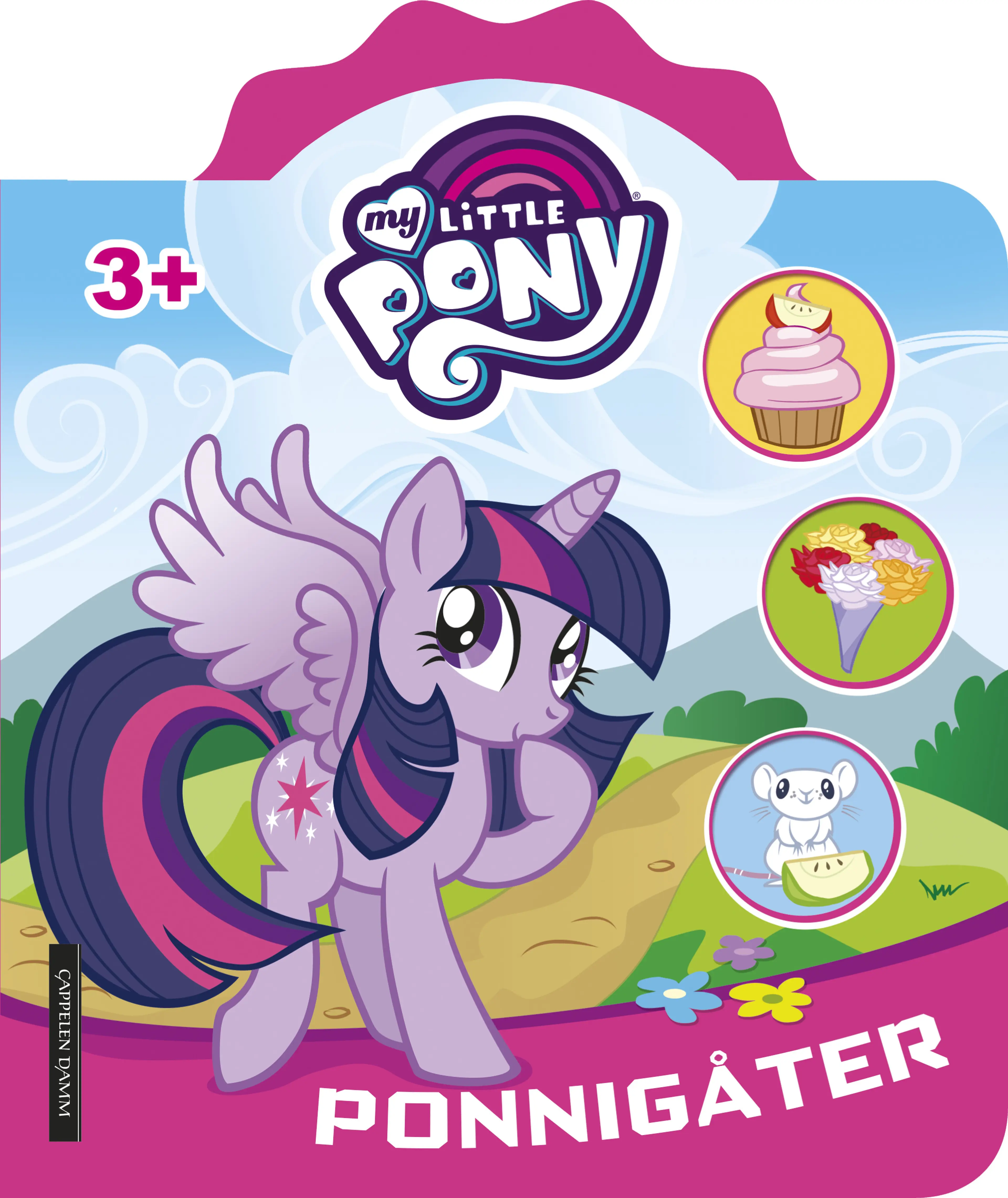 Omslag MY LITTLE PONY - Ponnigåter (Innbundet)