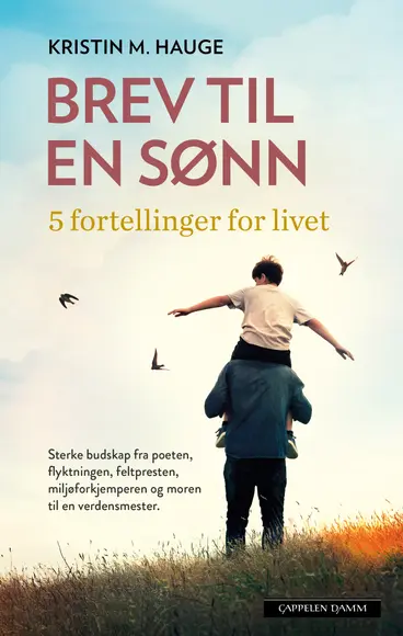 Omslag Brev til en sønn av Kristin M. Hauge (Innbundet)
