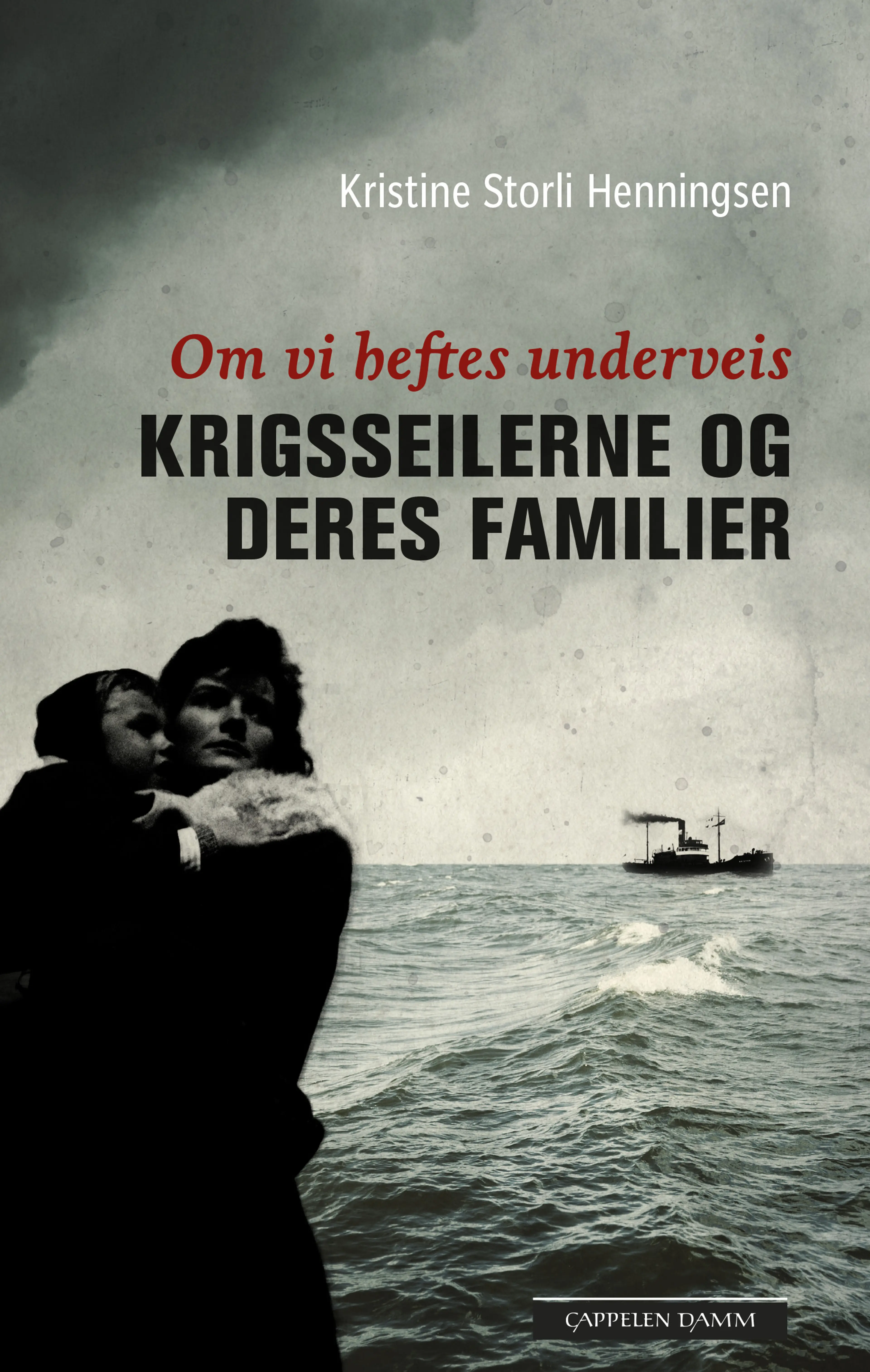 Omslag Om vi heftes underveis av Kristine Storli Henningsen (Innbundet)