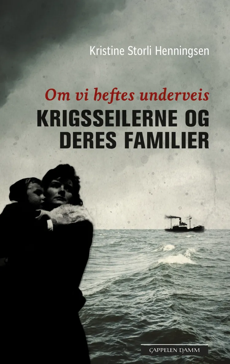 Omslag Om vi heftes underveis av Kristine Storli Henningsen (Innbundet)
