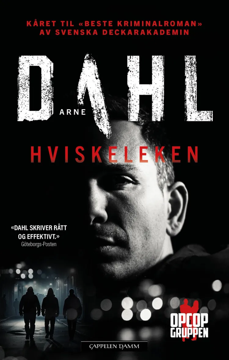 Omslag Hviskeleken av Arne Dahl (Innbundet)