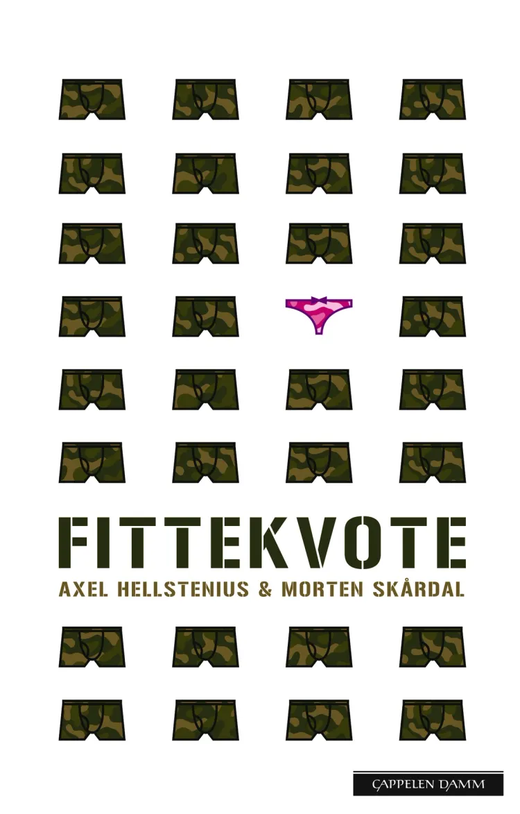 Omslag Fittekvote av Axel Hellstenius og Morten Skårdal (Ebok)