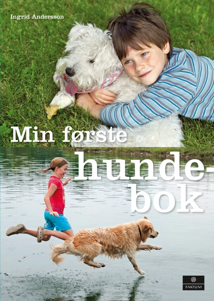 Omslag Min første hundebok av Ingrid Andersson (Innbundet)