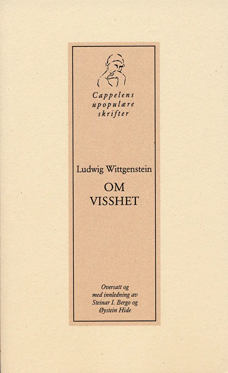 Omslag Om visshet av Ludwig Wittgenstein (Heftet)