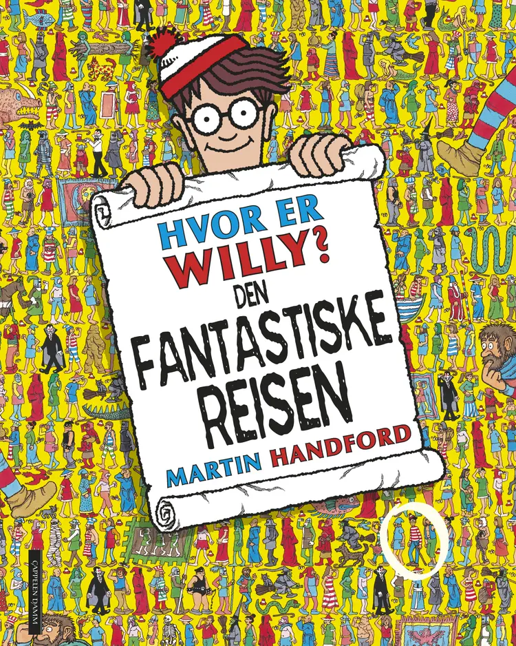 Omslag Hvor er Willy? Den fantastiske reisen av Martin Handford (Innbundet)
