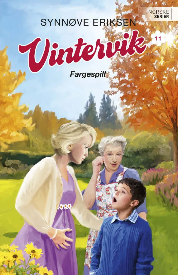 Omslag Fargespill av Synnøve Eriksen (Heftet)