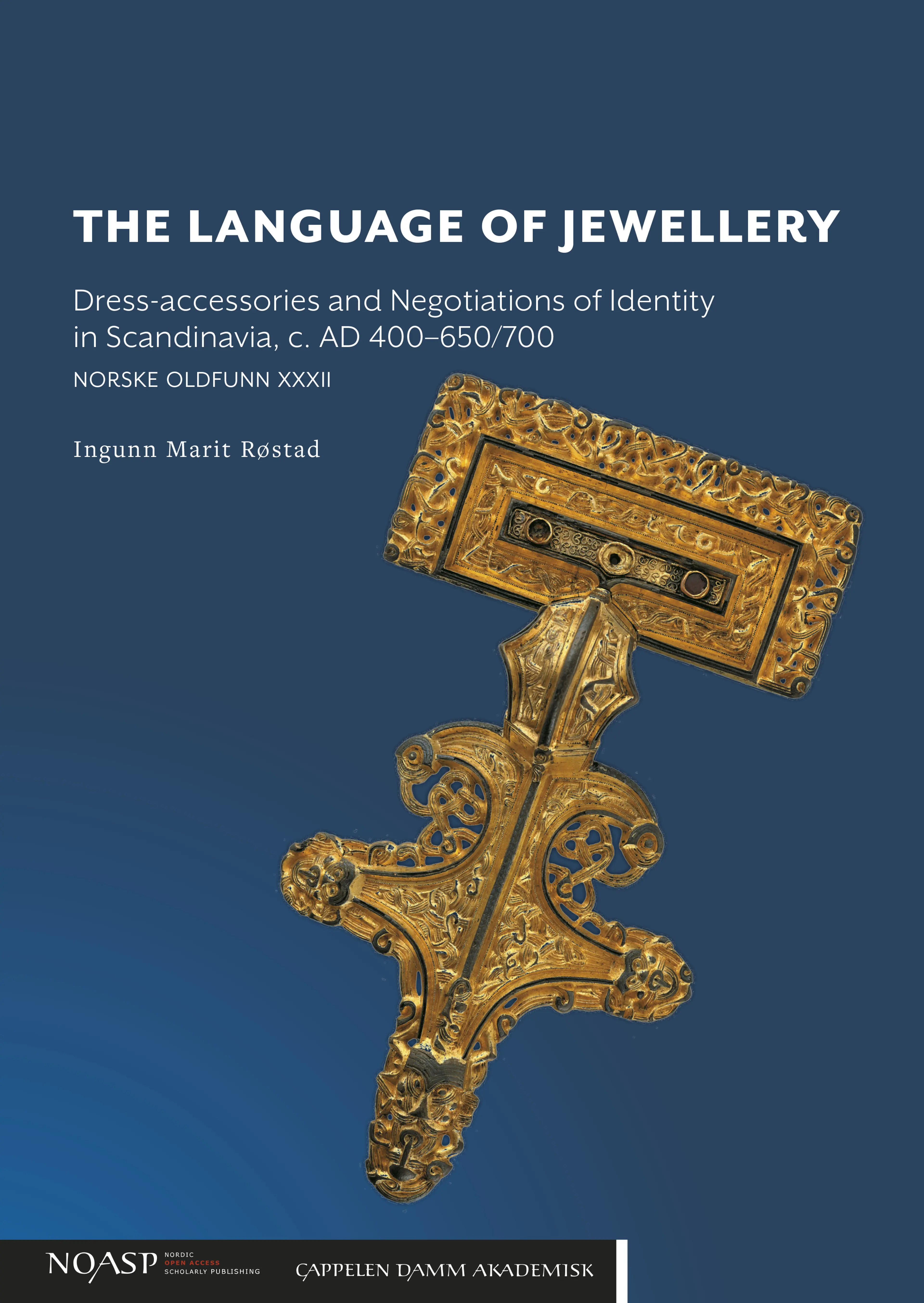 Omslag The Language of Jewellery av Ingunn M. Røstad (Innbundet)