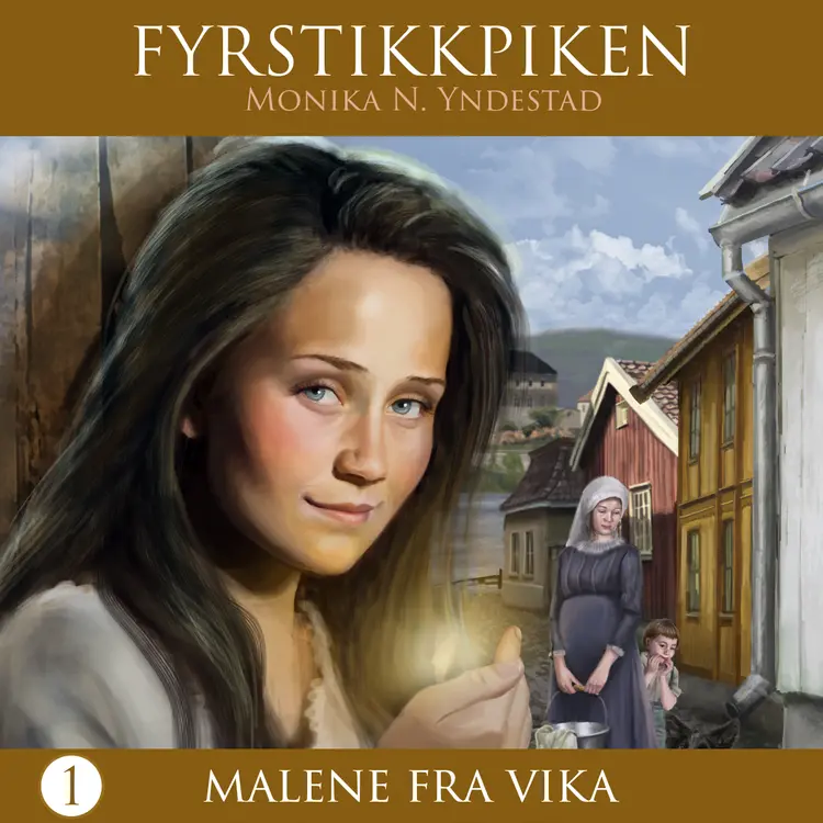 Omslag Malene fra Vika av Monika N. Yndestad (Lydbok)