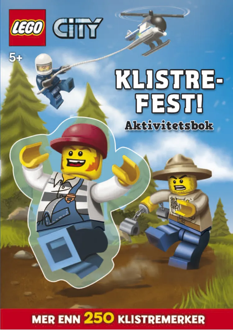 Omslag LEGO® City - Klistrefest! (Heftet)
