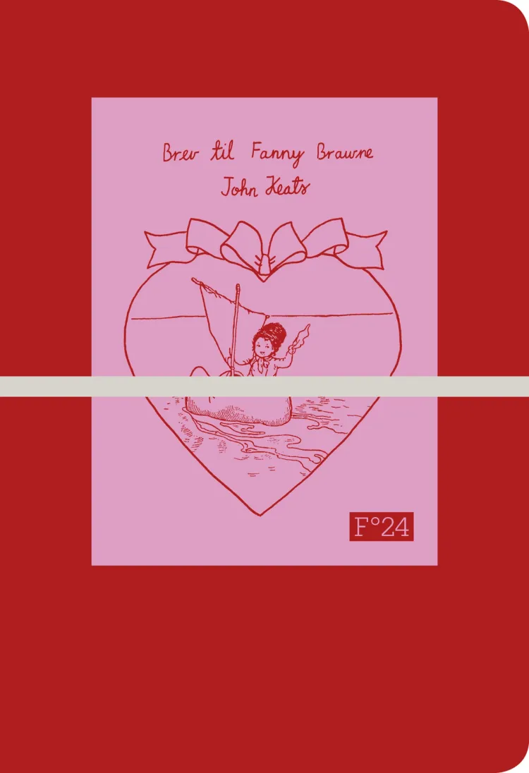 Omslag Brev til Fanny Brawne av John Keats (Heftet)