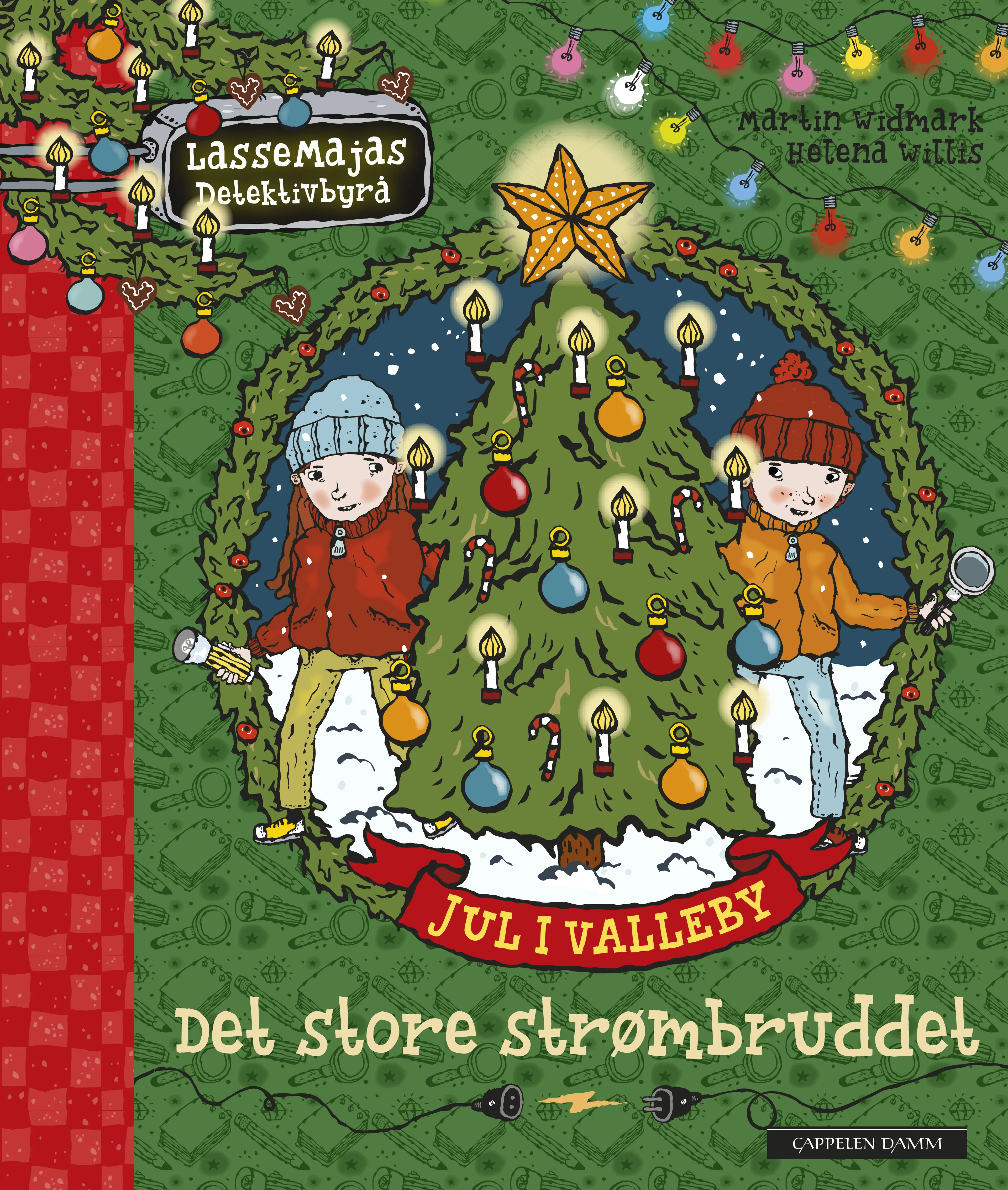Omslag LasseMaja - Det store strømbruddet av Martin Widmark (Innbundet)