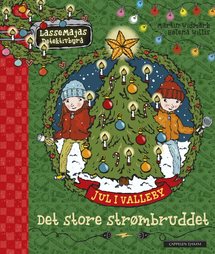 Omslag LasseMaja - Det store strømbruddet av Martin Widmark (Innbundet)