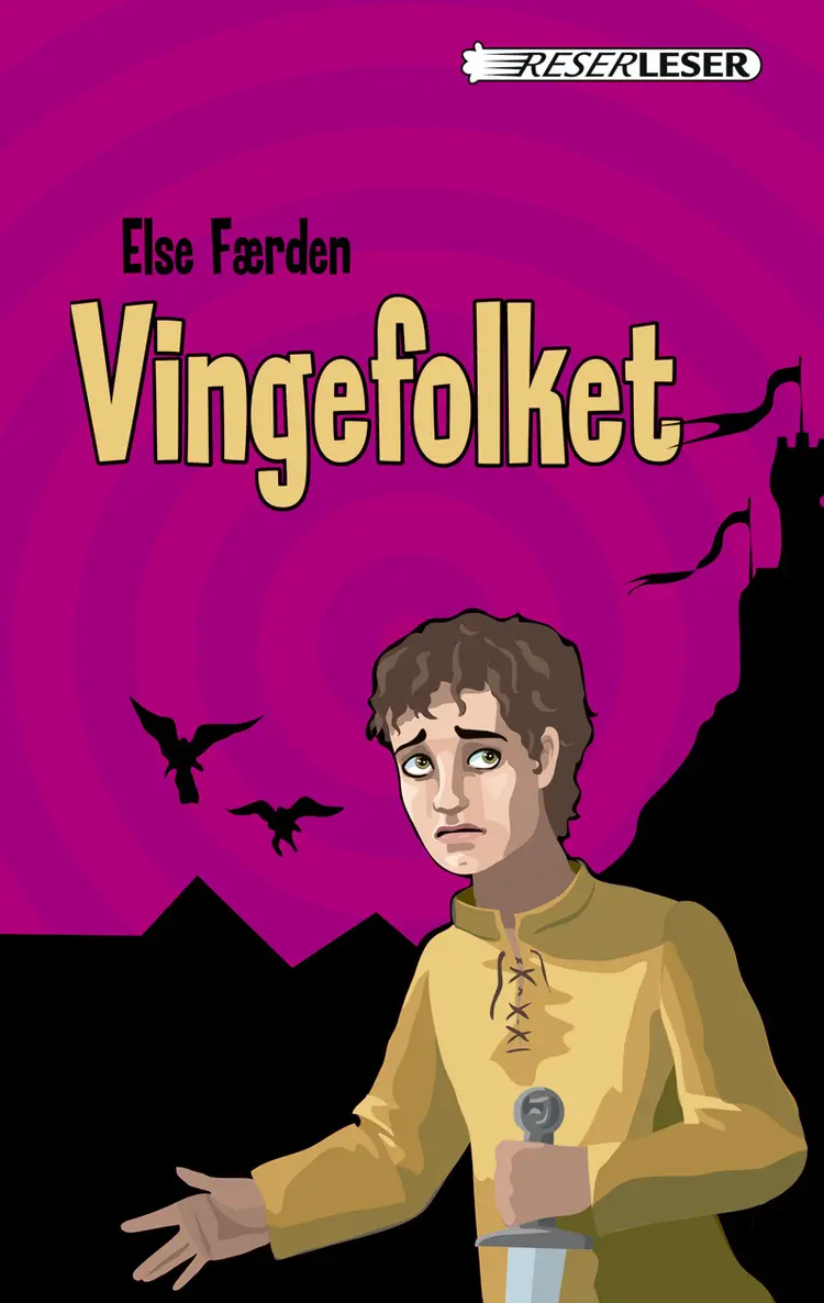 Omslag Vingefolket av Else Færden (Innbundet)