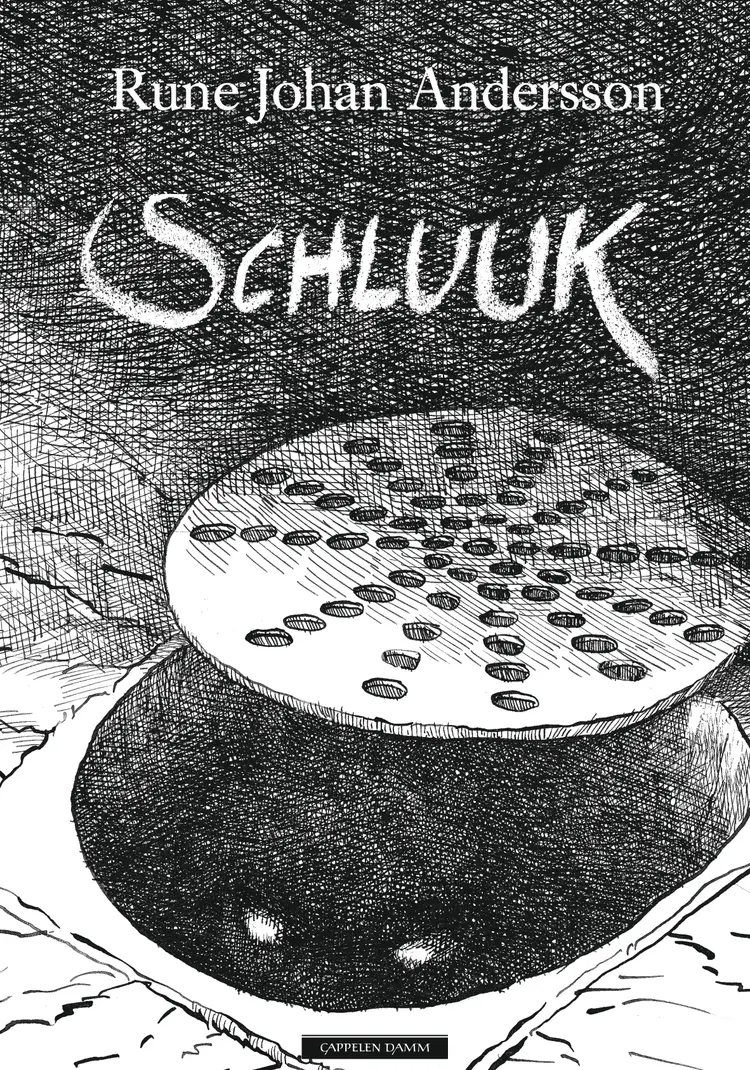 Omslag Schluuk av Rune Johan Andersson (Innbundet)