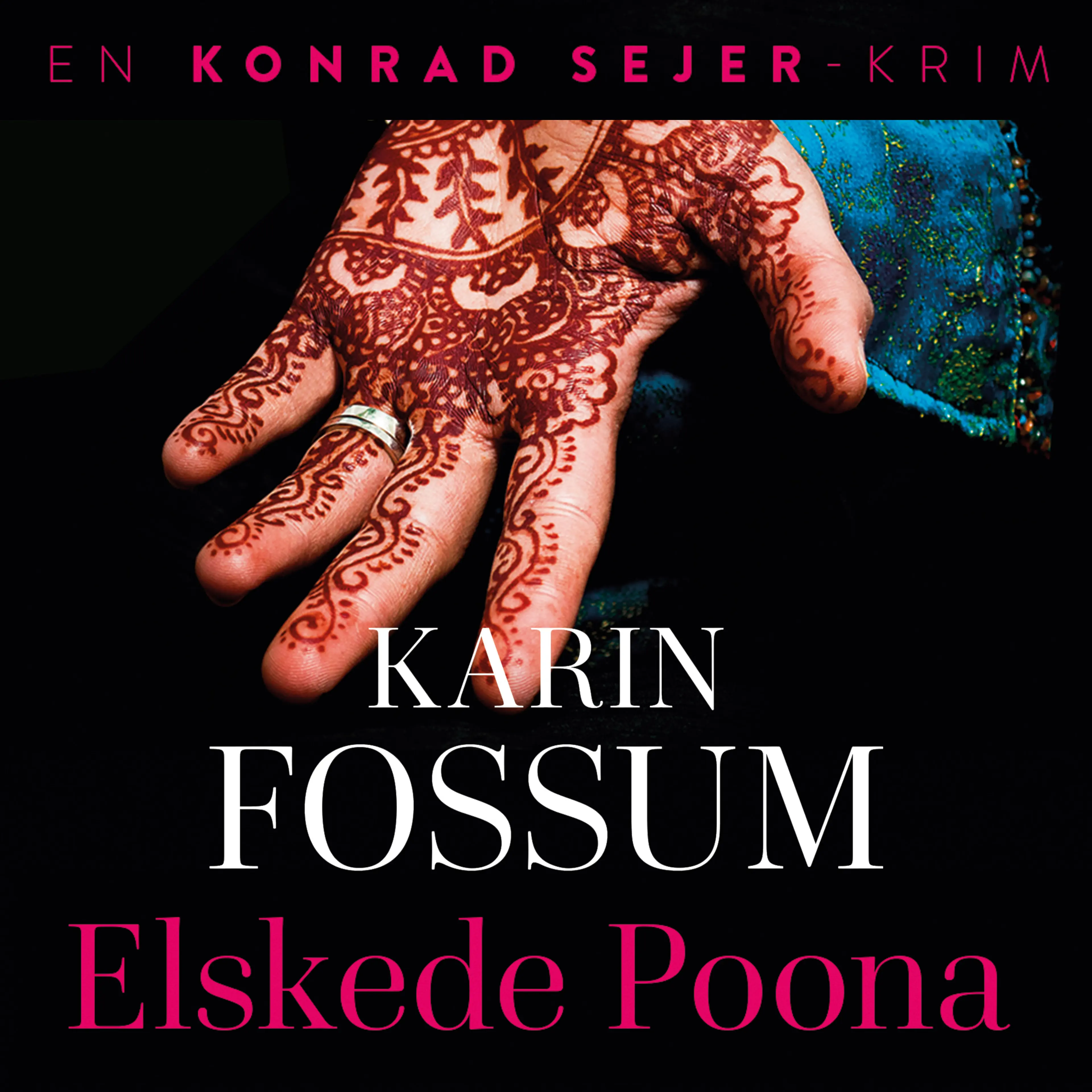 Omslag Elskede Poona av Karin Fossum (Lydbok)