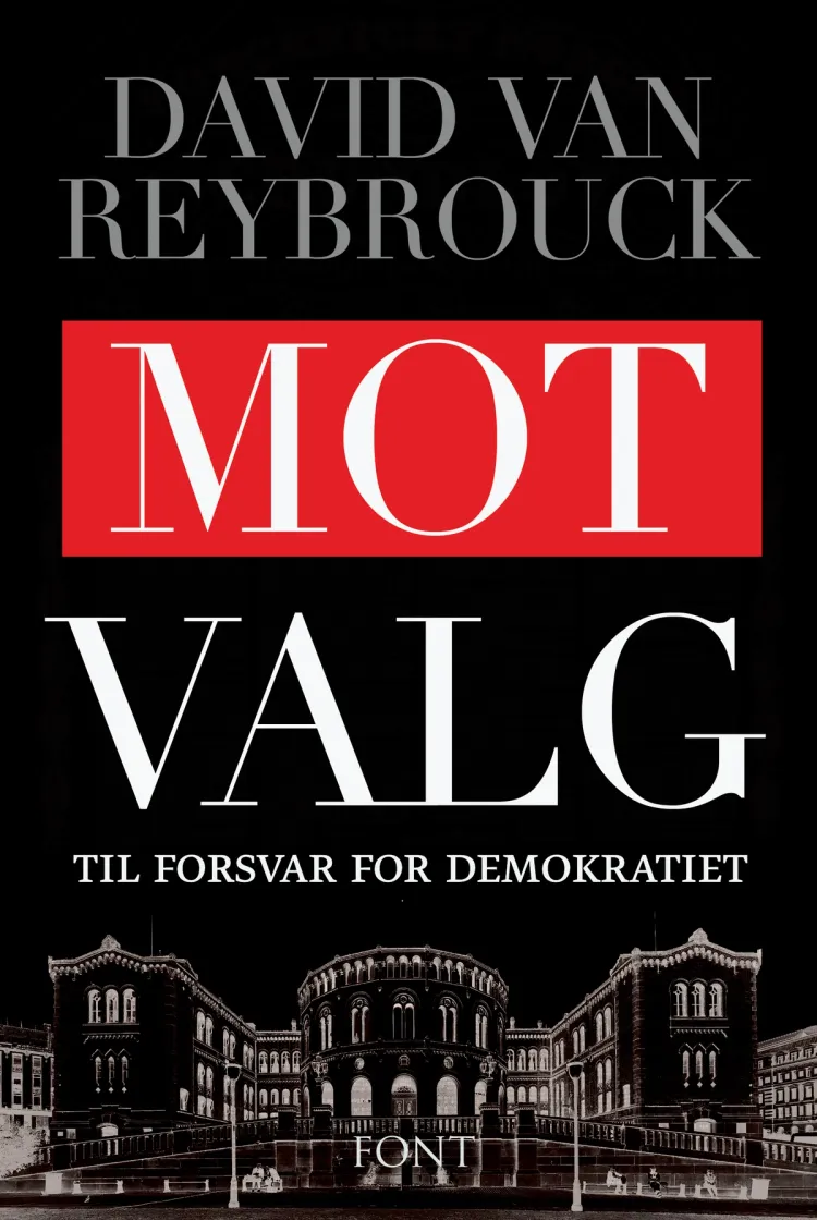 Omslag Mot valg av David van Reybrouck (Innbundet)