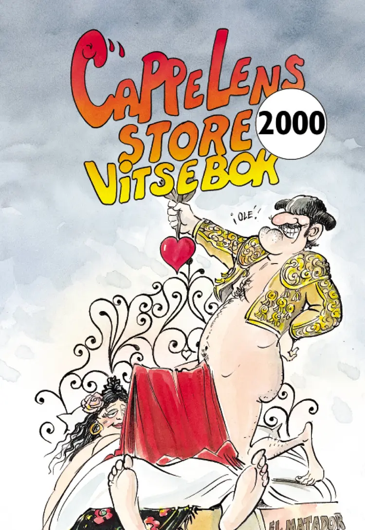Omslag Cappelens store vitsebok 2000 av Krogh / Odd (Innbundet)