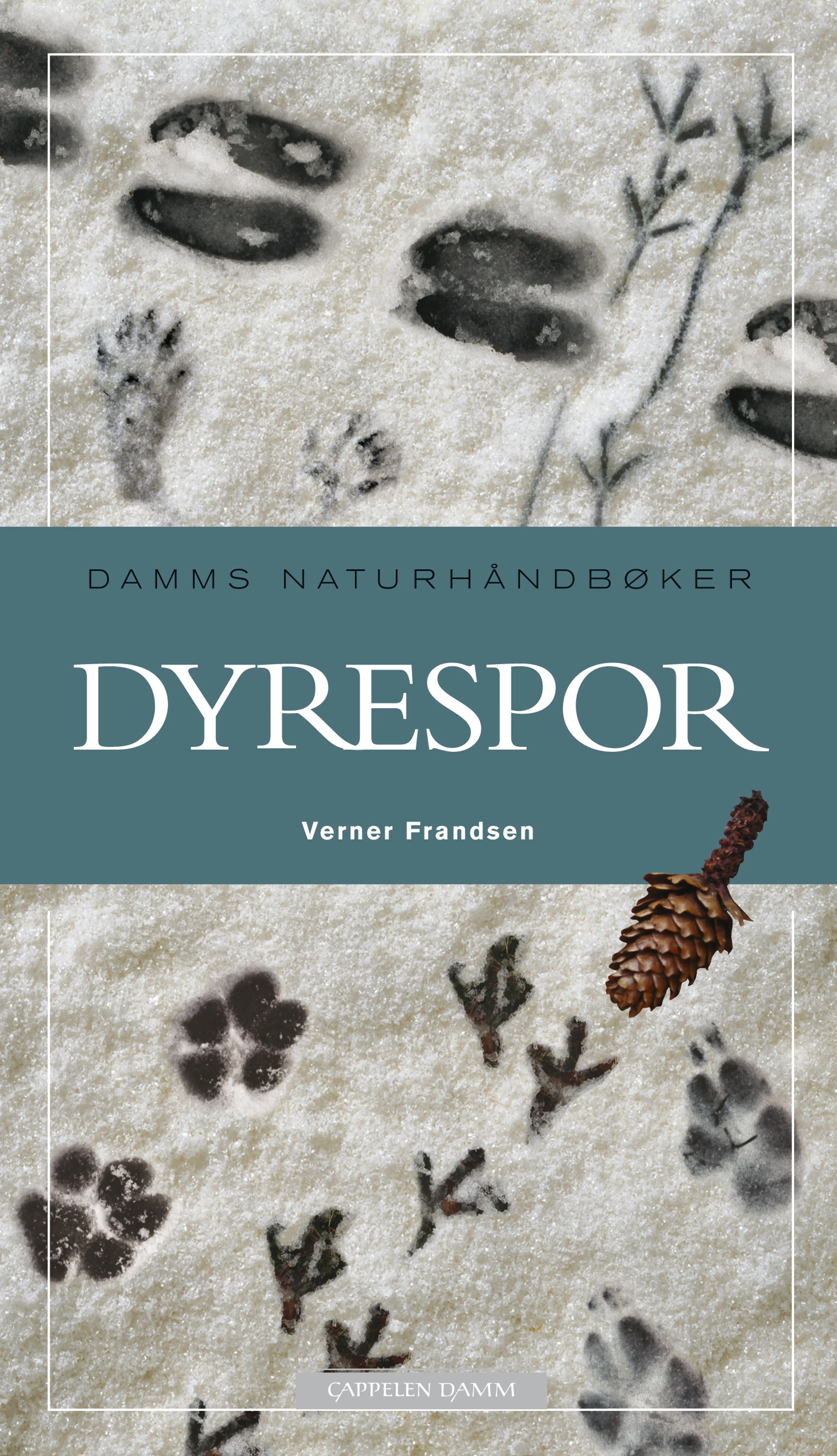 Omslag Dyrespor av Verner Frandsen (Innbundet)