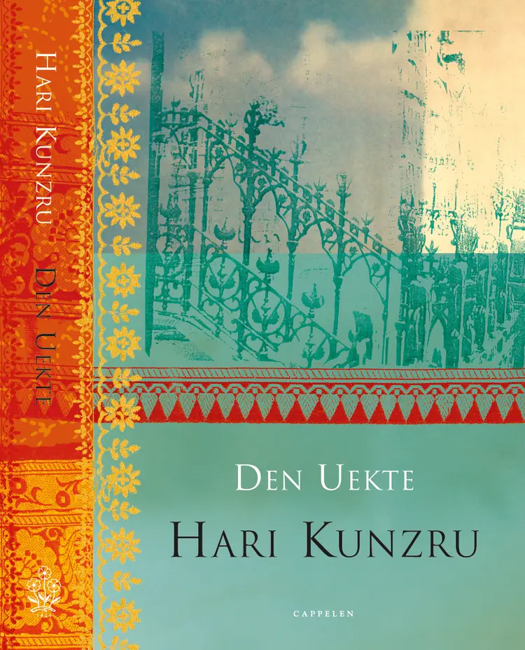 Omslag Den uekte av Hari Kunzru (Innbundet)