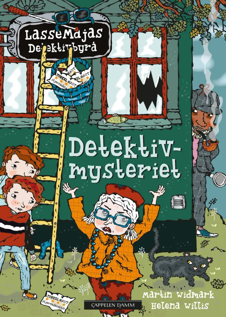 Omslag LasseMaja -  Detektivmysteriet av Martin Widmark (Innbundet)