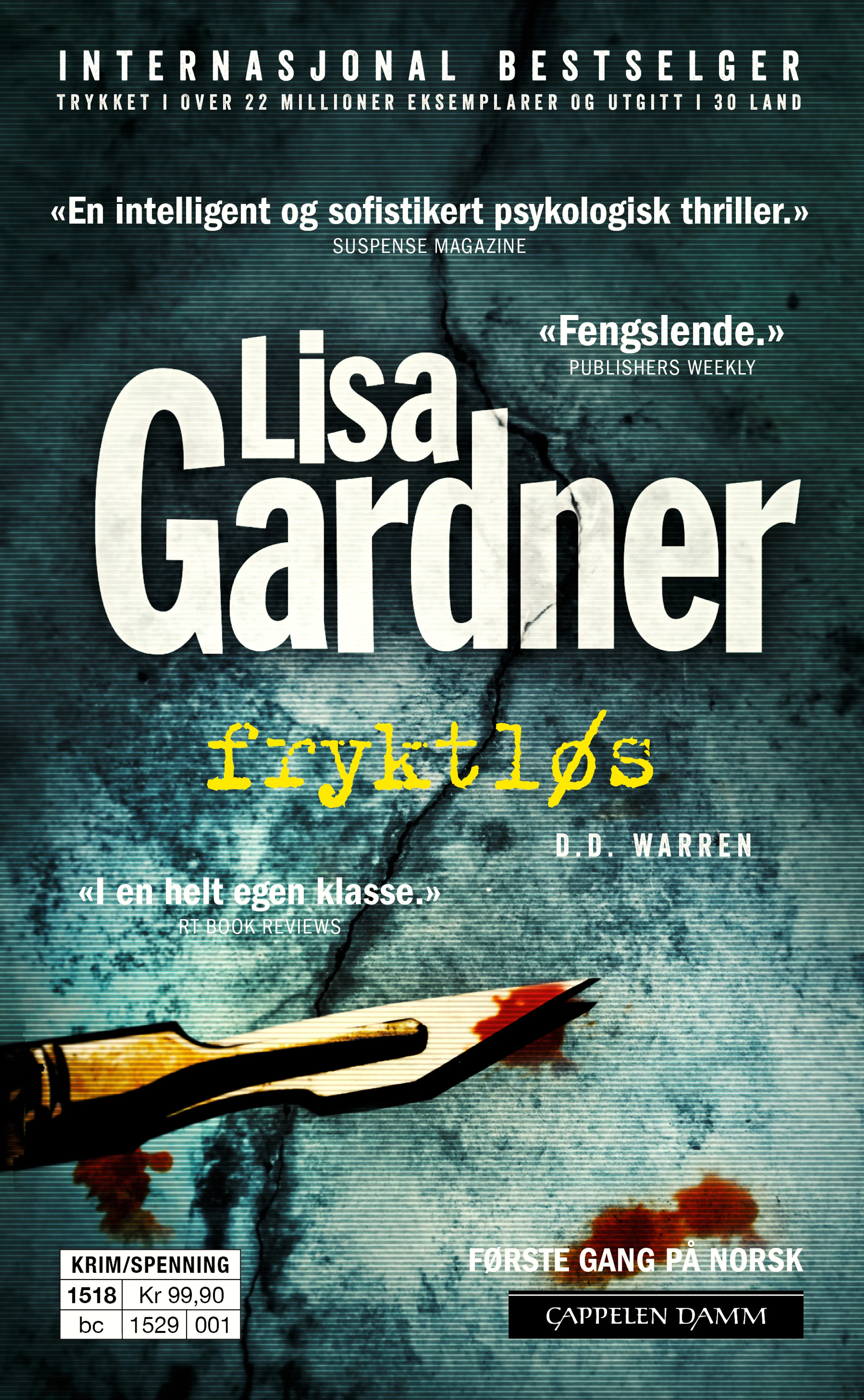 Omslag Fryktløs av Lisa Gardner (Ebok)