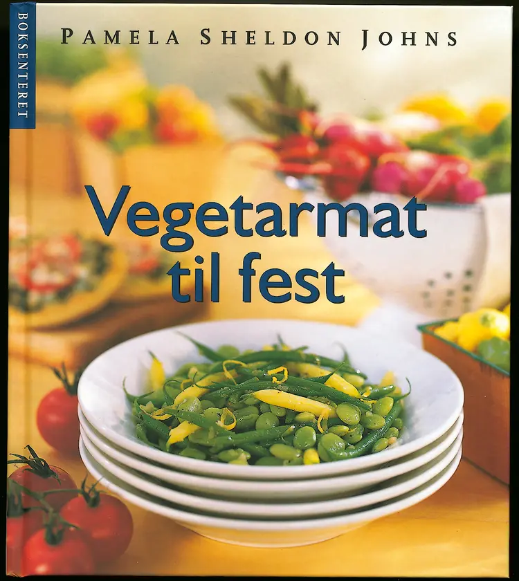 Omslag Vegetarmat til fest av Pamela Sheldon Johns (Innbundet)