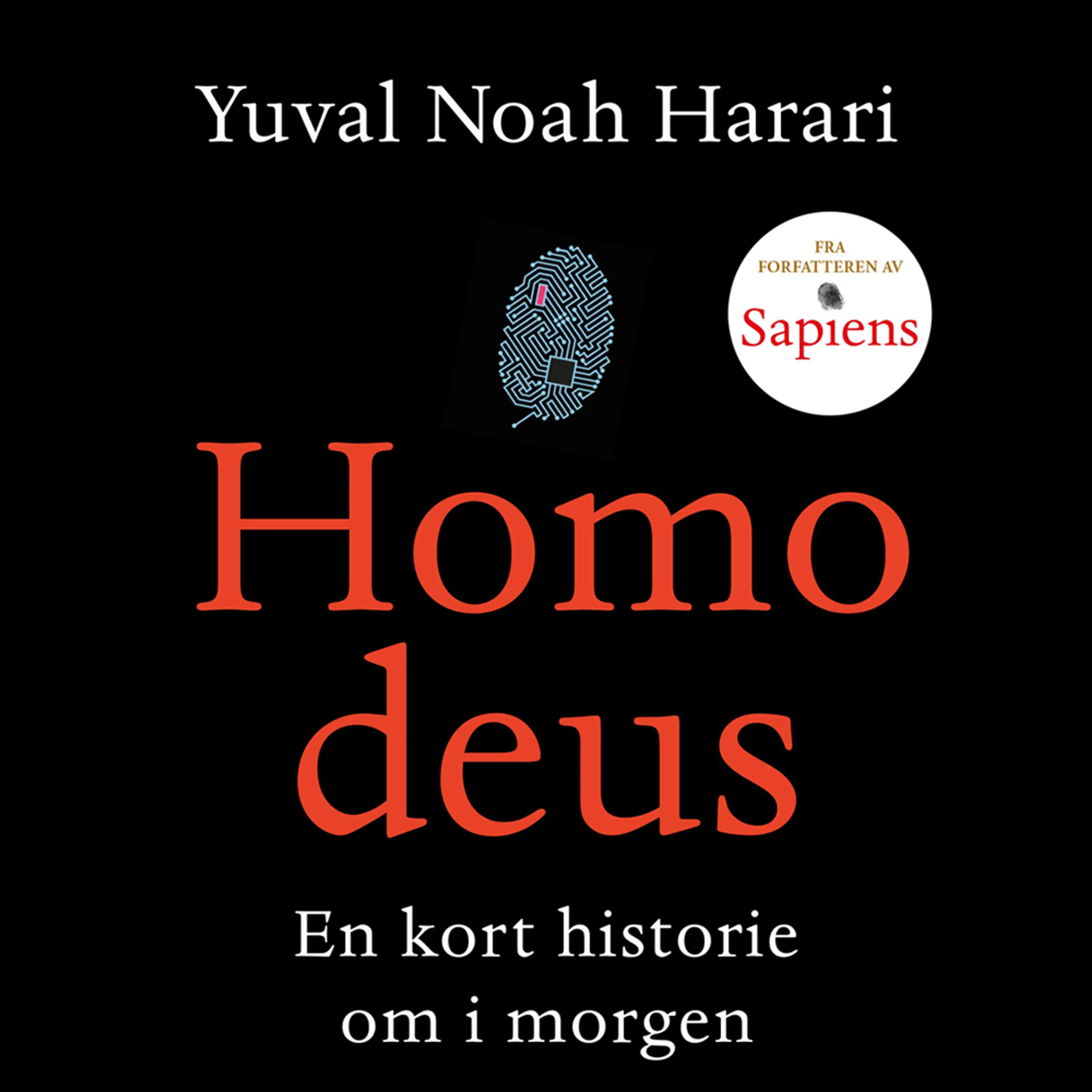 Omslag Homo Deus av Yuval Noah Harari (Lydbok)