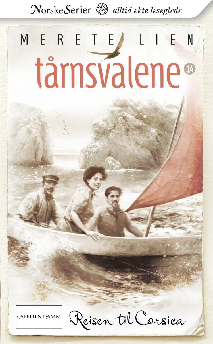 Omslag Reisen til Corsica av Merete Lien (Ebok)