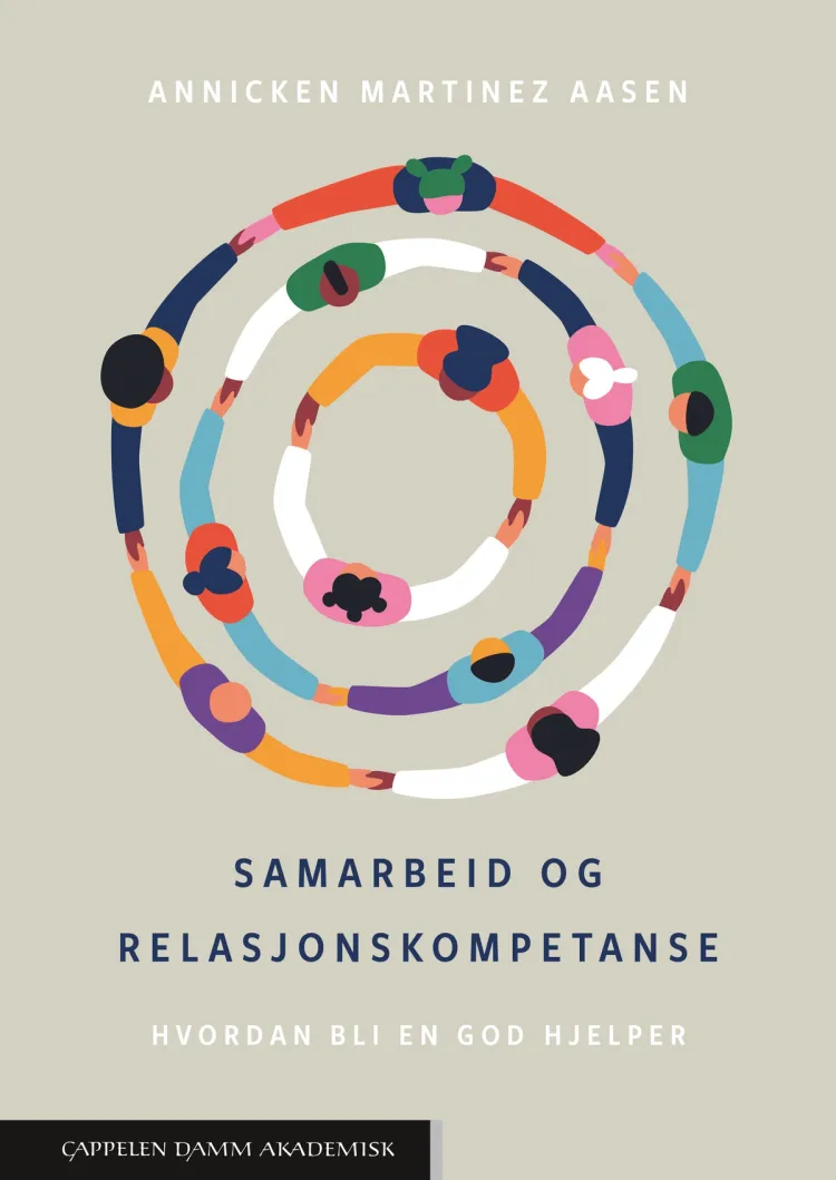 Omslag Samarbeid og relasjonskompetanse av Annicken Martinez Aasen (Heftet)