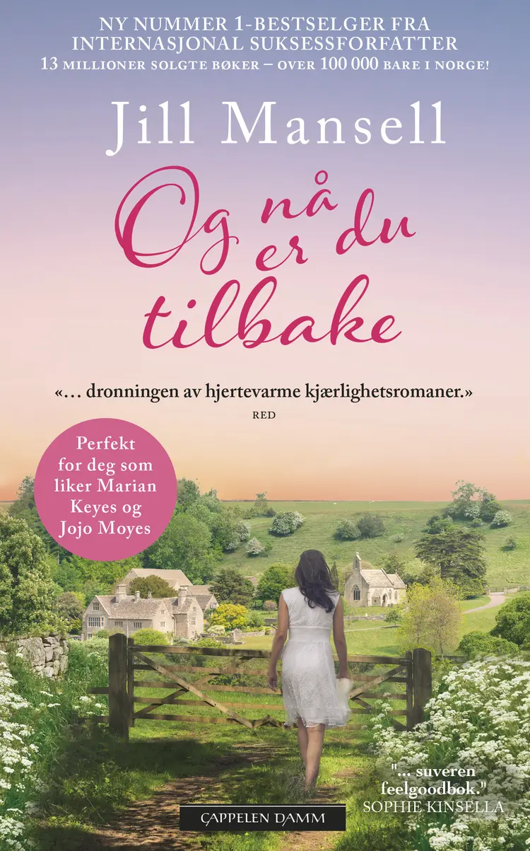 Omslag Og nå er du tilbake av Jill Mansell (Ebok)