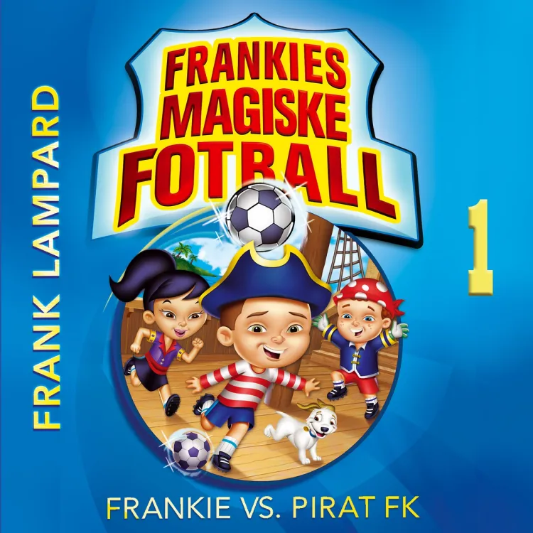 Omslag Frankie vs. Pirat FK av Frank Lampard (Lydbok)