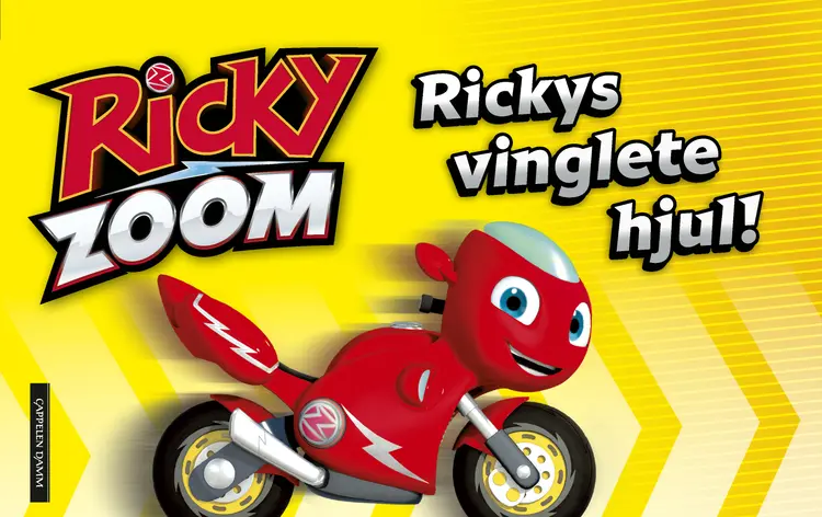 Omslag Ricky Zoom: Rickys vinglete hjul! (Innbundet)