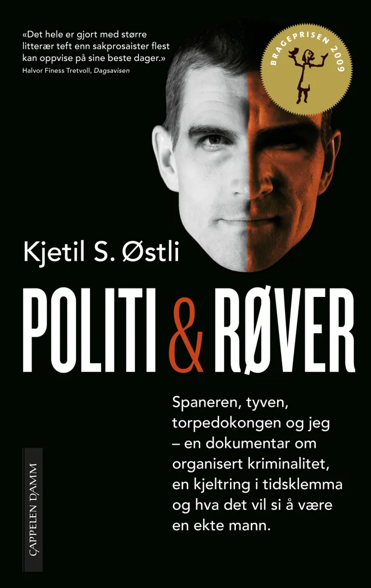 Omslag Politi & røver av Kjetil Stensvik Østli (Heftet)