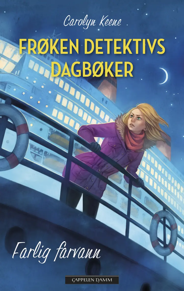 Omslag Farlig farvann av Carolyn Keene (Ebok)