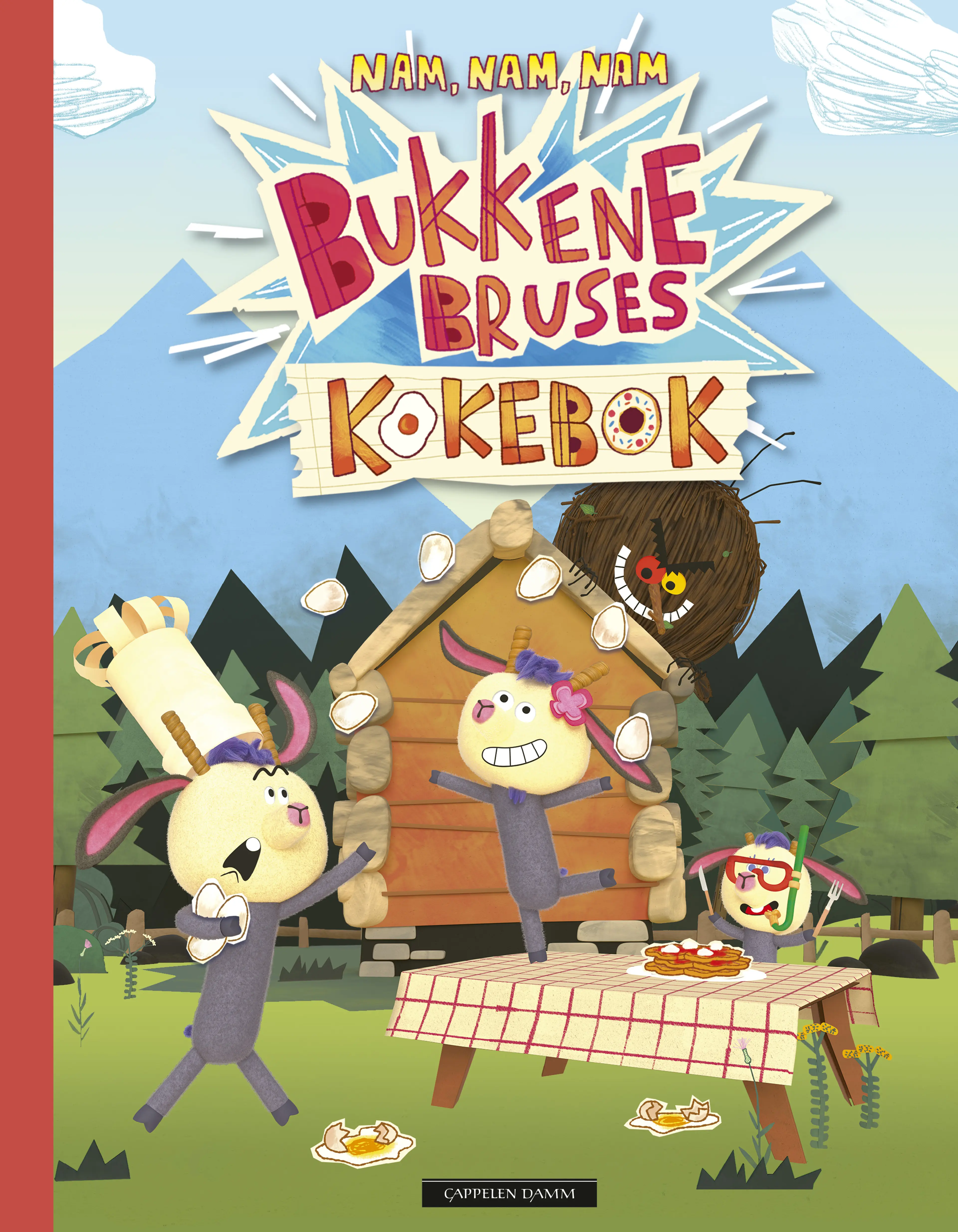Omslag Bukkene Bruses kokebok (Innbundet)