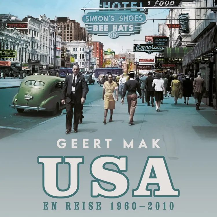 Omslag USA - En reise 1960-2010 av Geert Mak (Lydbok)