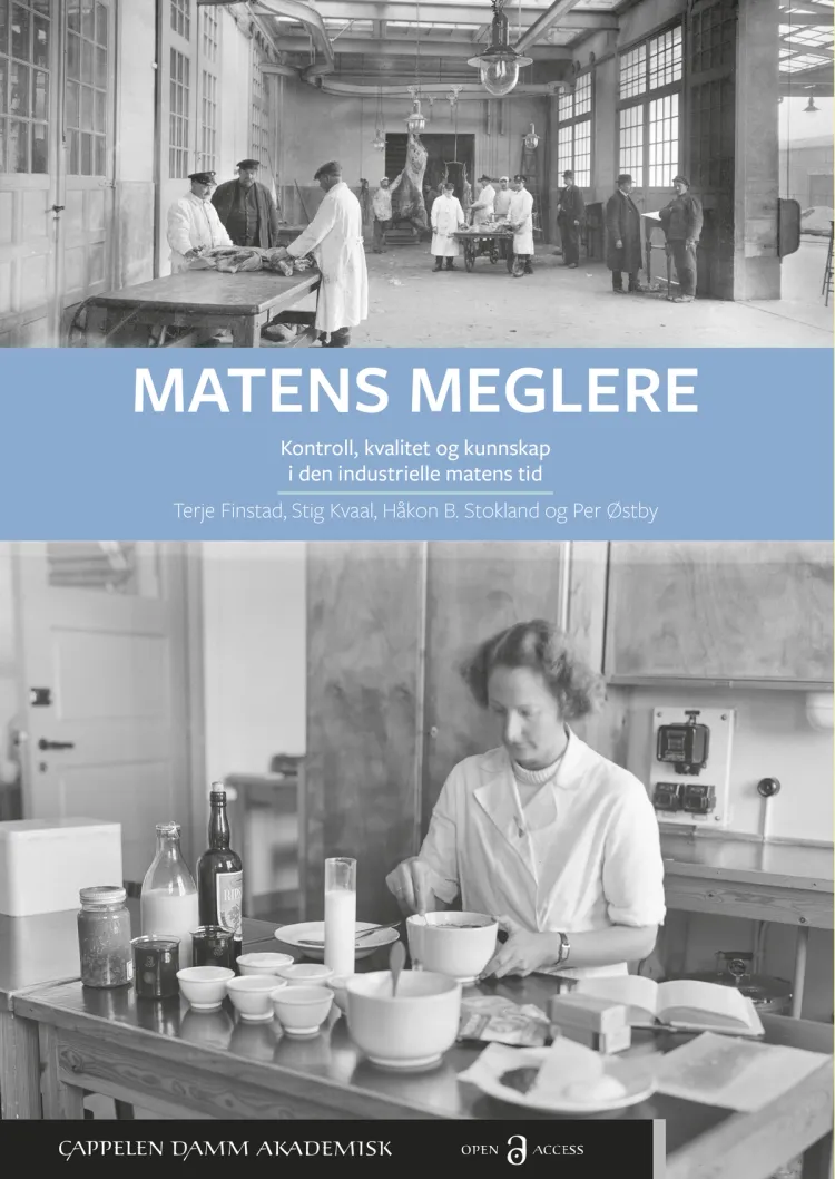 Omslag Matens meglere av Terje Finstad, Stig Kvaal, Håkon B. Stokland og Per Østby (Ebok)